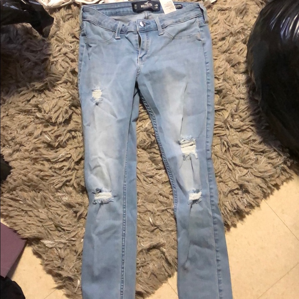 Distressed jegging